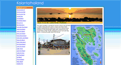 Desktop Screenshot of kolantathailand.com